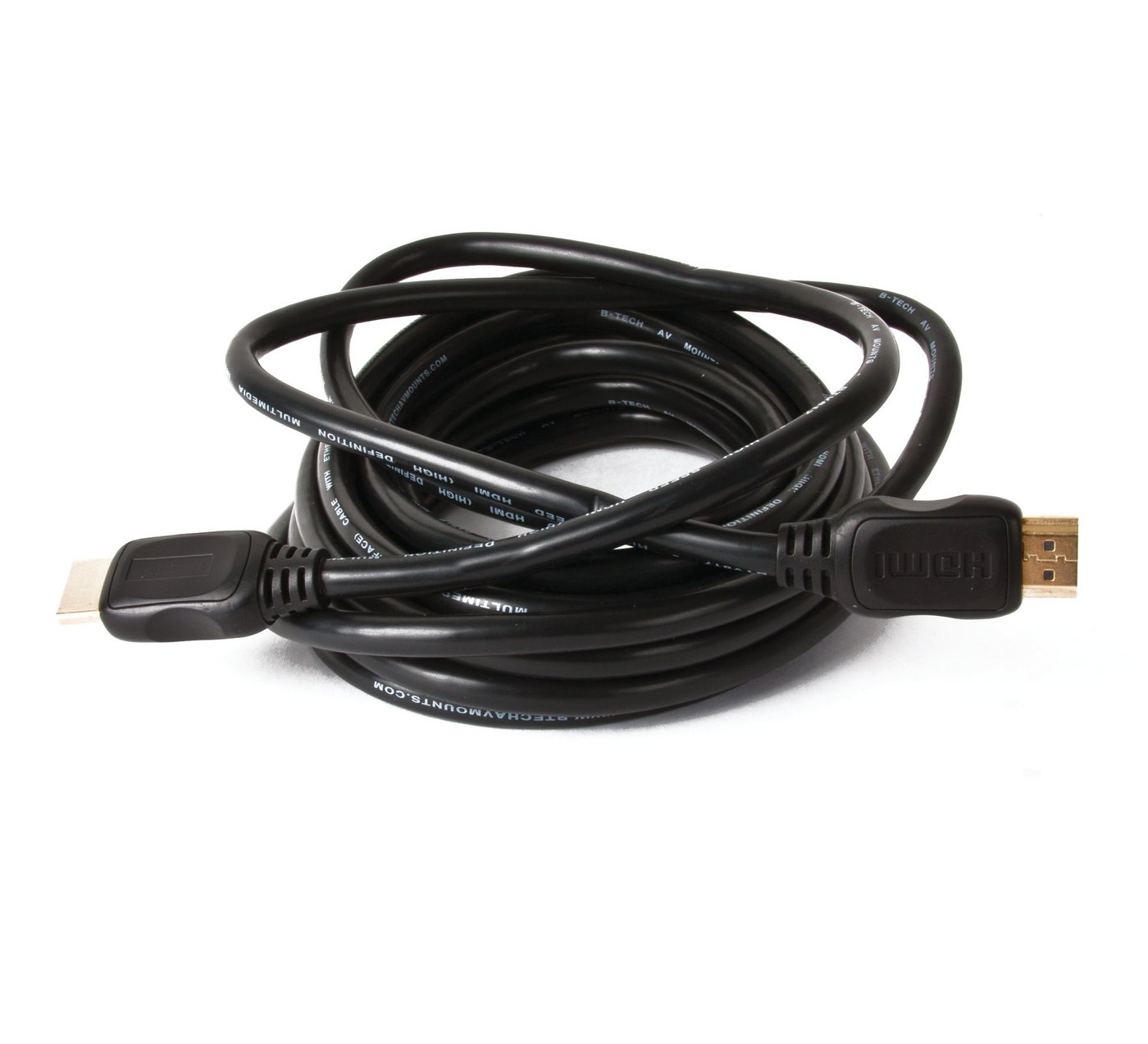 B-Tech B-TECH BTV817/B Ventry High Speed HDMI Kabel mit Ethernet (5m) schwarz HDMI-Kabel von B-Tech