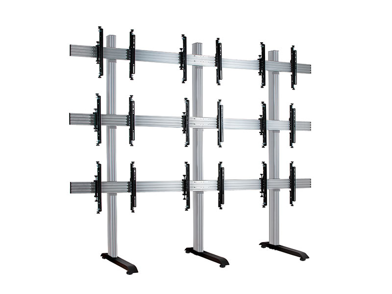 B-Tech BT8370-3x3-60/BS System X Video Wall Standfu? 55-60 Zoll B-Tech BT8370-3x3-60/BS System X Video Wall Standfu? 55-60 Zoll von B-Tech