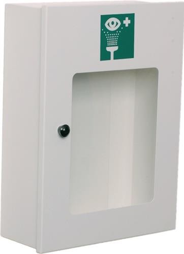 B-safety Augenspülschrank leer Stahlblech,weiß pulv.m.Sichtfenster BR325005 von B-safety