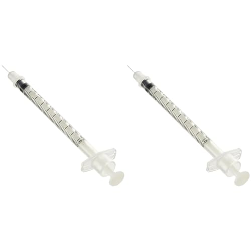GIMA 324825 Becton Dickinson Micro-Fine Spritzen, 30G, 0.5 mL, 8 mm (100-er Pack) (Packung mit 2) von B&D