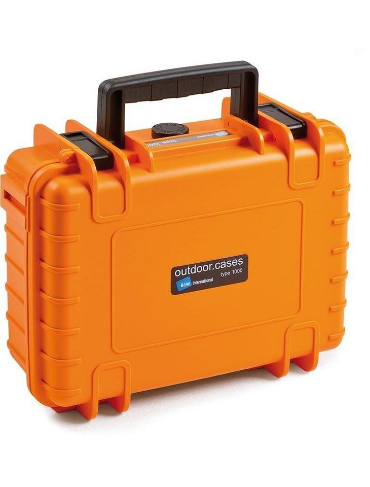 B&W International Fotorucksack B&W Case Type 1000 SI orange mit Schaumstoffeinsat von B&W International