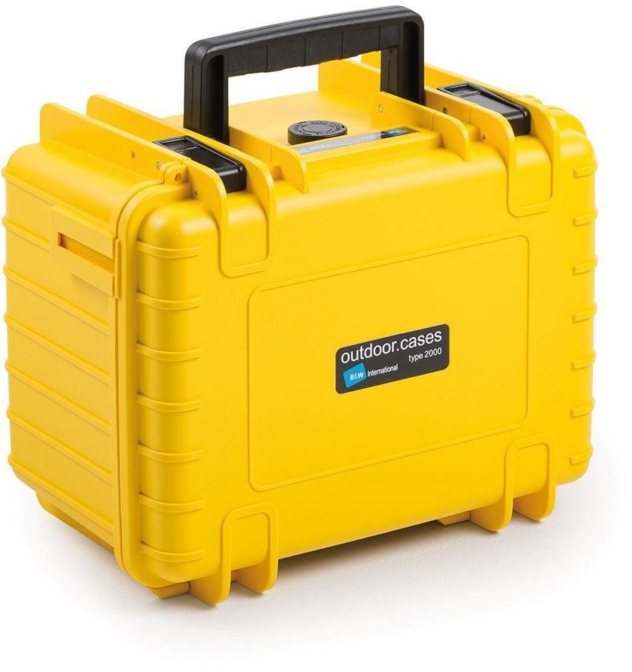 B&W International Fotorucksack B&W Case Type 2000 SI gelb mit Schaumstoffeinsatz von B&W International