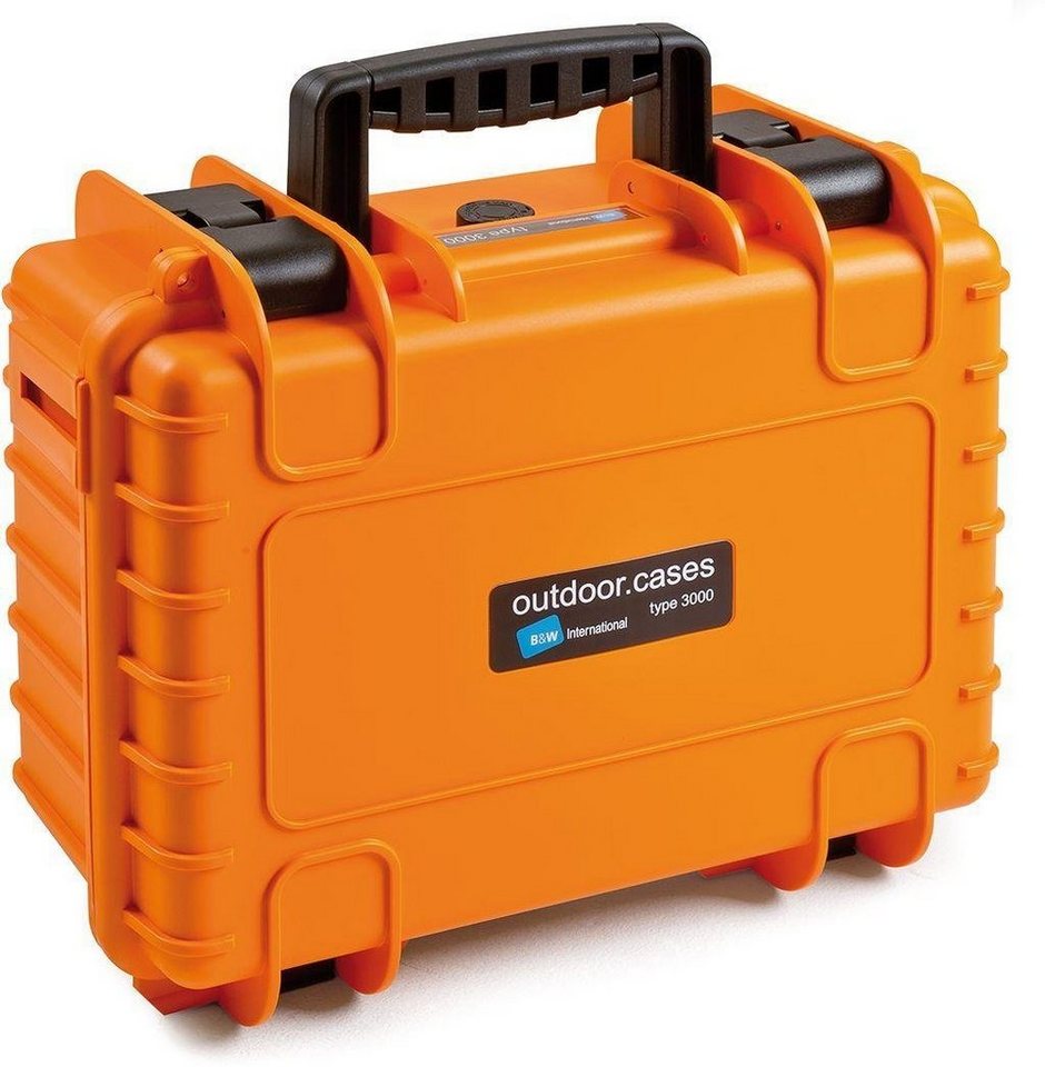 B&W International Fotorucksack B&W Case Type 3000 SI orange mit Schaumstoffeinsat von B&W International