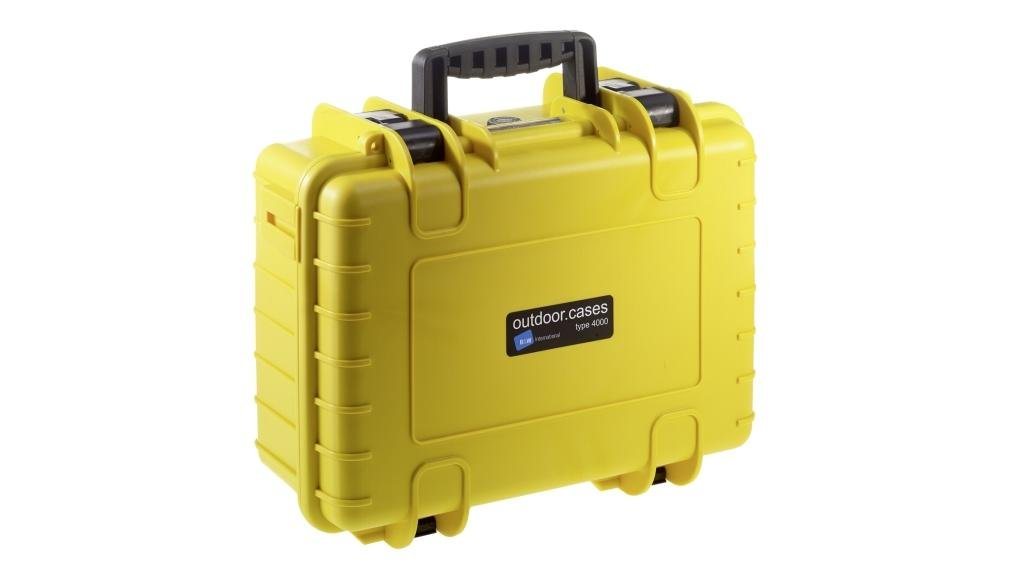 B&W International Fotorucksack B&W Case Type 4000 SI gelb mit Schaumstoffeinsatz von B&W International