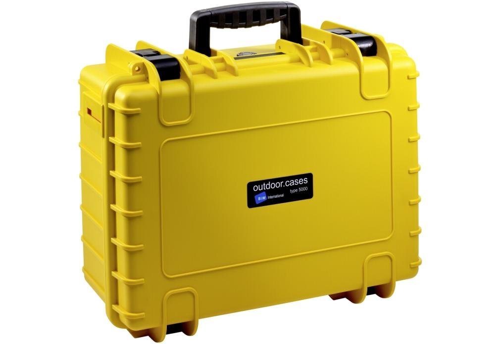 B&W International Fotorucksack B&W Case Type 5000 SI gelb mit Schaumstoffeinsatz von B&W International