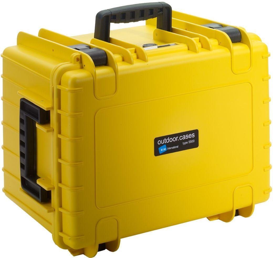 B&W International Fotorucksack B&W Case Type 5500 SI gelb mit Schaumstoffeinsatz von B&W International