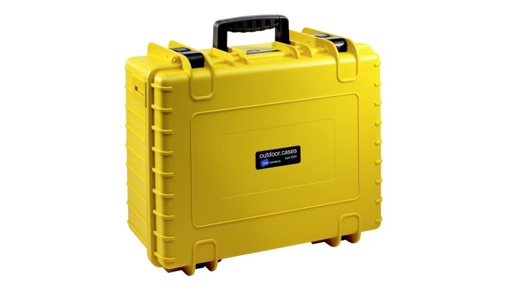 B&W International Fotorucksack B&W Case Type 6000 SI gelb mit Schaumstoffeinsatz von B&W International