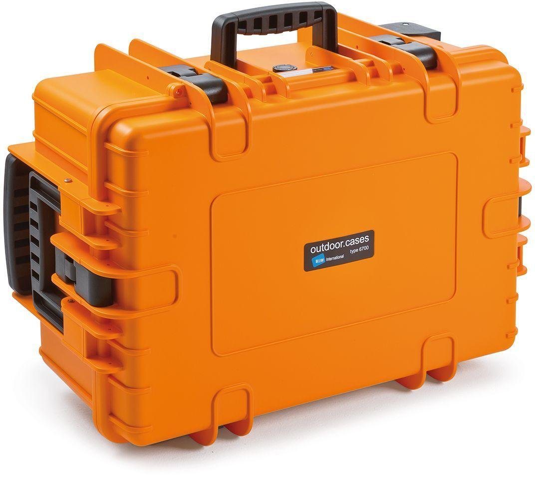 B&W International Fotorucksack B&W Case Type 6700 SI orange mit Schaumstoffeinsat B&W International Fotorucksack B&W Case Type 6700 SI orange mit Schaumstoffeinsat von B&W International