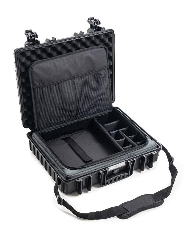 B&W International Fotorucksack B&W Media Set Case Typ 6040 mit Laptop Bag schwarz B&W International Fotorucksack B&W Media Set Case Typ 6040 mit Laptop Bag schwarz von B&W International