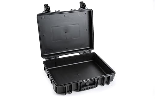 B&W Transportkoffer Outdoor - Typ 6040 - Schwarz - Wasserdicht nach IP67 Zertifizierung, Staubdicht, Bruchsicher und Unverwüstlich von B&W International