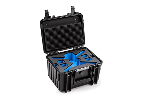 B&W Transportkoffer Outdoor für Autel Evo Nano/Nano Plus Drohne Type 2000 schwarz - wasserdicht nach IP67 Zertifizierung, staubsicher, bruchsicher und unverwüstlich von B&W International