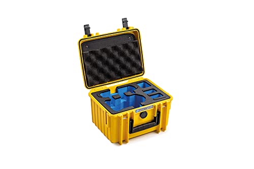 B&W Transportkoffer Outdoor - für DJI Mini 3 Pro Drohne oder DJI Mini 3 Pro Fly More Combo Type 2000 - Wasserdicht, Staubdicht, Bruchsicher und Unverwüstlich - Gelb B&W Transportkoffer Outdoor - für DJI Mini 3 Pro Drohne oder DJI Mini 3 Pro Fly More Combo Type 2000 - Wasserdicht, Staubdicht, Bruchsicher und Unverwüstlich - Gelb von B&W International