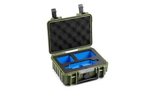 B&W Transportkoffer Outdoor für Insta360 X3 - Type 500 Bronze-Grün - wasserdicht nach IP67 Zertifizierung, staubdicht, bruchsicher und unverwüstlich B&W Transportkoffer Outdoor für Insta360 X3 - Type 500 Bronze-Grün - wasserdicht nach IP67 Zertifizierung, staubdicht, bruchsicher und unverwüstlich von B&W International