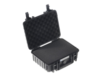 B&amp W outdoor.cases Typ 1000 - Hartschalenkoffer - Polypropylen - schwarz von B&W International