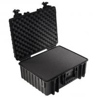 B&W International Type 6000 schwarz inkl. Schaumstoff (6000/B/SI) von B&W