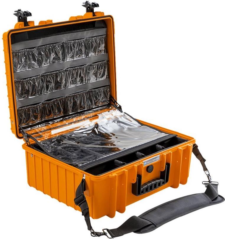 B&W Outdoor Case 6000 with medical emergency ki orange (6000/O/MED) von B&W