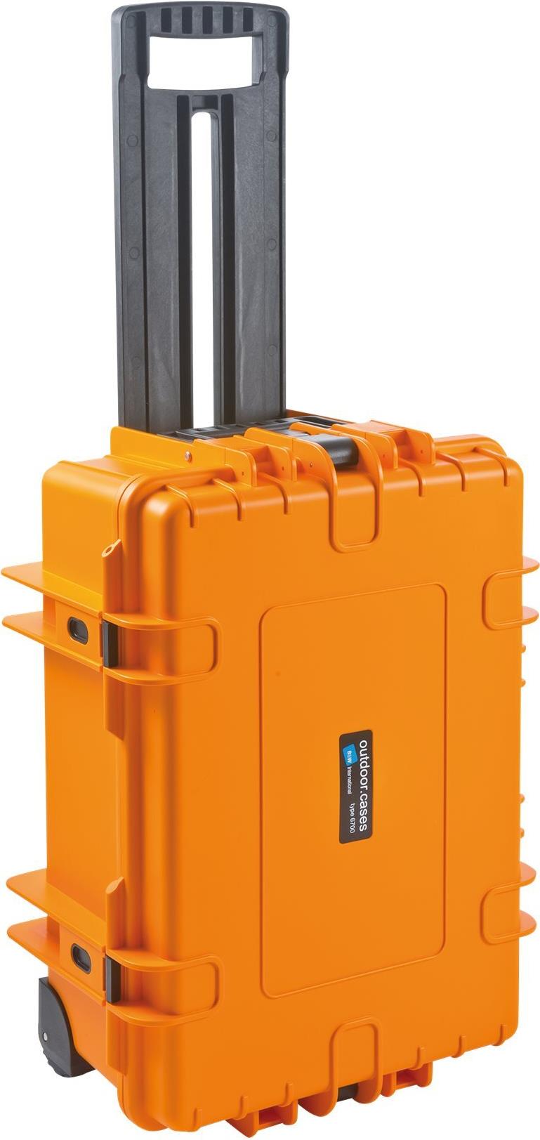 B&W outdoor.case Type 6700 - Hartschalentasche - Polypropylen - orange (6700/O/SI) von B&W