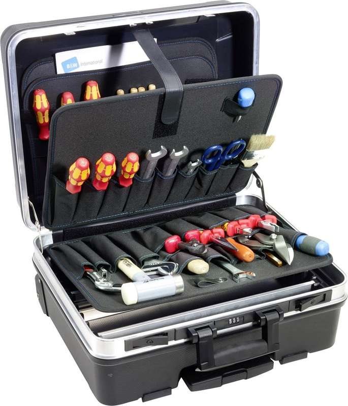B&W tool.case go - Hartschalentasche für Werkzeuge - robustes Aluminium - Schwarz B&W tool.case go - Hartschalentasche für Werkzeuge - robustes Aluminium - Schwarz von B&W