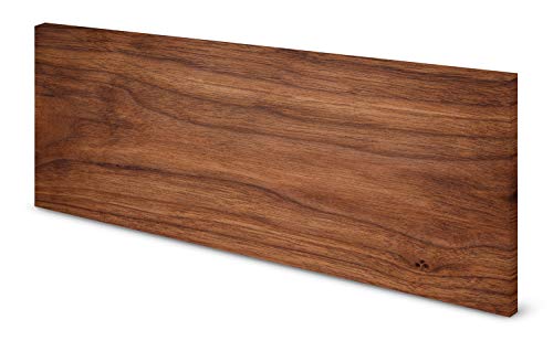Magnettafel Pinnwand Bild Holzoptik Holz dunkel XXL gekantet Größe 120 x 60 cm von B-wie-Bilder.de