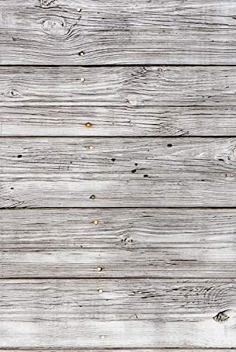Magnettafel Pinnwand XXL Holz Holzplanken weiß vintage Größe 80 x 100 cm von B-wie-Bilder