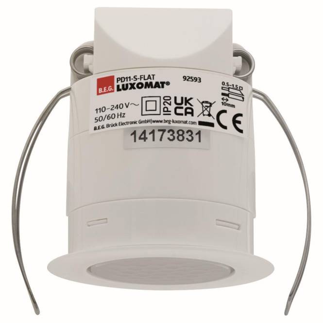 BEG Präsenzmelder f.Hohlwand 92593 super flach PD11-S-FLAT-DE von B.E.G. Brück Electronic GmbH