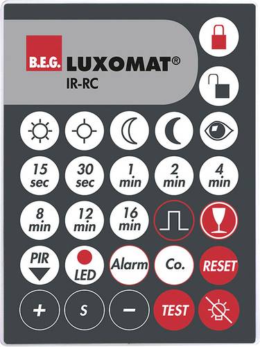 B.E.G. Brück 92000 Fernbedienung für Bewegungsmelder Dauerlichtfunktion, Urlaubsfunktion von B.E.G. Brück