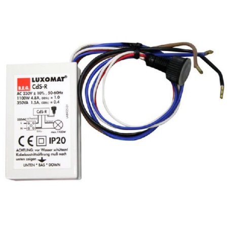 92365 - Dämmerungsschalter 1-500lux 1000W 10A CdS-R 92365 - Dämmerungsschalter 1-500lux 1000W 10A CdS-R von BEG