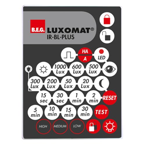 IR-BL-PLUS Luxomat Fernbedienung B.E.G. IR-BL-PLUS von B.E.G.