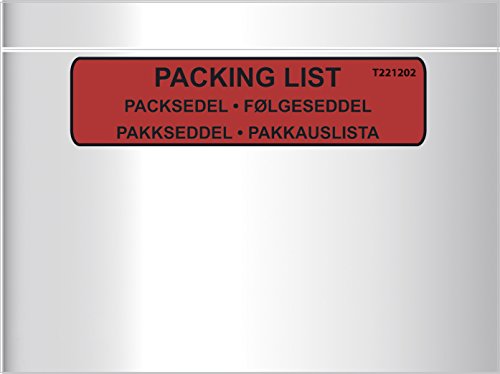 b.n.t. Skandinavien B.V. Verpackung Liste Umschlag Wert C5 MT, 1000 Stück von B.N.T. Scandinavia B.V