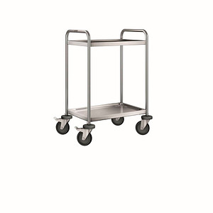 B.PRO Servierwagen SW 6 x 4-2 silber 50,0 x 70,0 x 95,0 cm von B.PRO