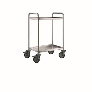 B.PRO Servierwagen SW 6 x 4-2 silber 50,0 x 70,0 x 95,0 cm von B.PRO