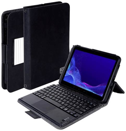 B2Bworkplace Verde Tablet-Tastatur mit Hülle Passend für Marke (Tablet): Samsung Galaxy Tab Active von B2Bworkplace