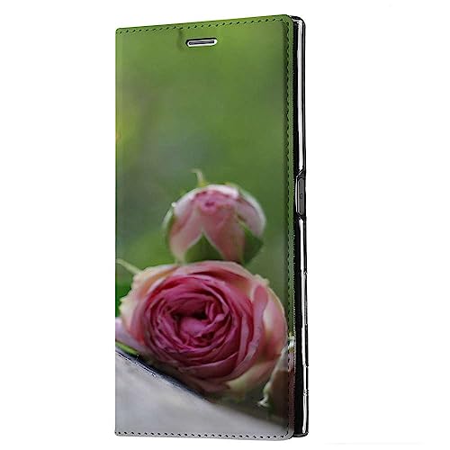 Hülle mit Ständer für Sony Xperia XZ Handyhülle Selbst Gestalten mit Foto oder Tekst von B2Ctelecom