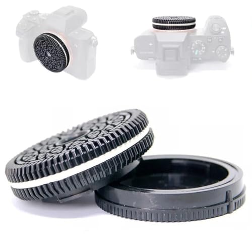 BAAQII 1 Packung fokussierfreies Pancake Biscuit Objektiv für Sony E Mount spiegellose Kamera 32 mm/F10 von BAAQII