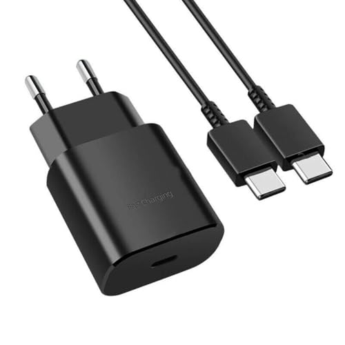 BAAQII PD25w Schnellladegerät Ersatz für Samsung Galaxy 25W Schnellladegerät Reise Adapter EU Stecker für Samsung Telefone von BAAQII