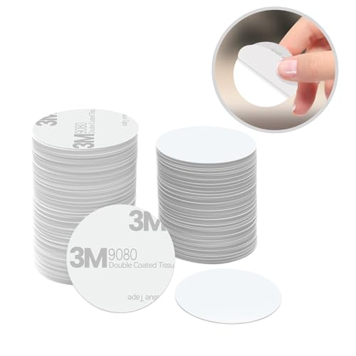 100 Stück NFC-Tags NTAG215 NFC 215 Tag Blanko NFC-Aufkleber Weiß NFC Karte Runde NFC Münzkarten mit Kleberückseite Kompatibel mit TagMo iOS Kurzbefehle Homekit und NFC-fähigen Mobiltelefon von BABIQT