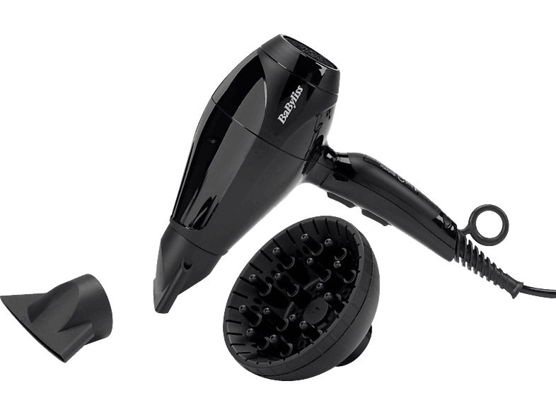 BABYLISS 6715DE COMPACT PRO 2400 Haartrockner Schwarz (2400 Watt) von BABYLISS