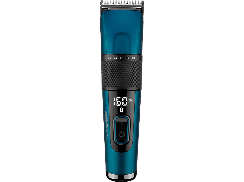 BABYLISS E990E STEEL DIGITALER Haarschneider Blau/schwarz von BABYLISS