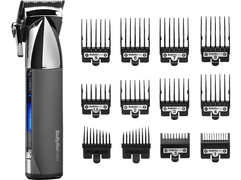 BABYLISS E996E Super-X Metal Haarschneider Anthrazit von BABYLISS