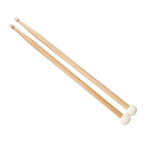 1 Paar Drum Sticks Drum Mallets Musikinstrument Double Head Drumstick Drum Accessoires Drum Sticks Für Anfänger von BABYVIVA