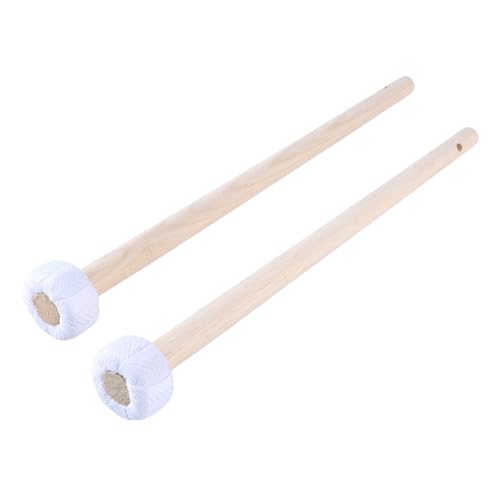 1 Paar Instrument Accessoire Drum Percussion Hammer Baumwollwäsche Percussion Timpani Sticks Für Trommel von BABYVIVA