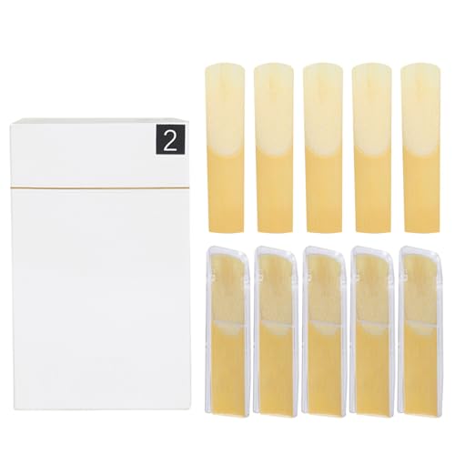 10pcs Altos/Sopran Saxophon Pfeife Ersatz Holz Altos/Sopran Saxophon Mundstück Pfeife Reparaturzubehör Bleibt von BABYVIVA