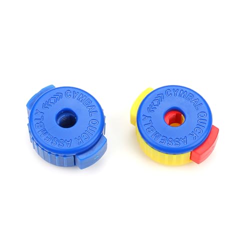 2pcs Schwarze Zählermuttern Drum Accessoires 8mm Kunststoff Schnellfreisetzung von BABYVIVA