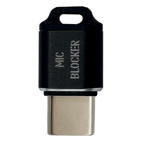 BABYVIVA Mikrofon Sperre USB C Single Ended MIC Blocker Kabellos Schutz Tragbar Für Die Arbeit Einfach Zu Transportieren BABYVIVA Mikrofon Sperre USB C Single Ended MIC Blocker Kabellos Schutz Tragbar Für Die Arbeit Einfach Zu Transportieren von BABYVIVA