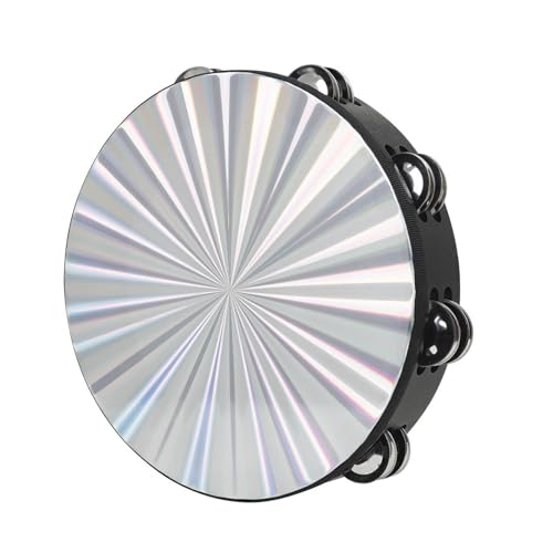 Doppelreihe Für Erwachsene Kinder Handheld Percussion Tambourin Mit Metallglocken Tamburines Percussion Instrument Doppelreihe Für Erwachsene Kinder Handheld Percussion Tambourin Mit Metallglocken Tamburines Percussion Instrument von BABYVIVA
