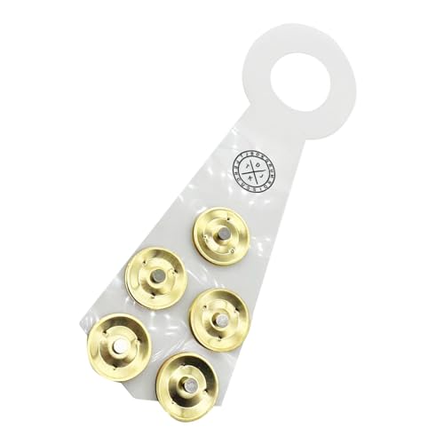 Drum Teil Set Bells Metall Becken Ringe Trommel Becken Ringe Drum Becken Bells Metall Textur Für Musikbegeisterte von BABYVIVA