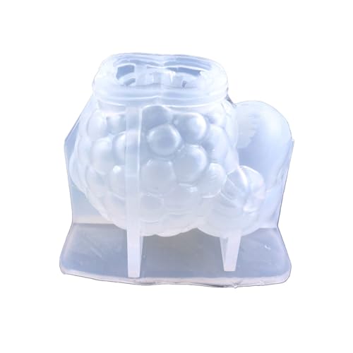 Einzigartige Tierische Silikonform Gips Ornament 3D Schafkerzenharzform Exploy Harzform Fondant Backformen von BABYVIVA