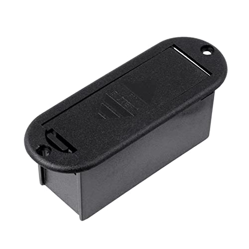 Kunststoff Schwarzer E Gitarren Bass Batterie Hülle Ersatz 9V Active Gitarre Bass Pickup Battery Box Einfach Zu Ersetzen Zu Ersetzen Kunststoff Schwarzer E Gitarren Bass Batterie Hülle Ersatz 9V Active Gitarre Bass Pickup Battery Box Einfach Zu Ersetzen Zu Ersetzen von BABYVIVA