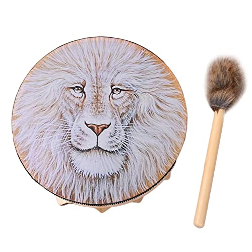 Schamane Drum Handgefertigtes Schamanischer Drum Spirit Musik Spielt Instrument Exquisite Aussehen Office Dekoration Ornament Geschenk von BABYVIVA