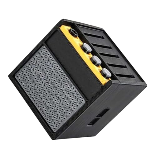 Tragbarer Gitarren Pick Mit Pick Slot Pick Storage Box Leichte Lautsprecher Form Gitarrenpleektrums Kisten Box Tragbarer Gitarren Pick Mit Pick Slot Pick Storage Box Leichte Lautsprecher Form Gitarrenpleektrums Kisten Box von BABYVIVA
